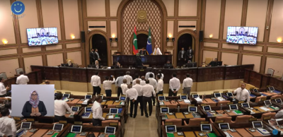 މެންބަރުން އަޑުގަދަކުރުމުން، ނަޝީދު ވަކިކުރުމުގެ ޖަލްސާވެސް ނުފެށުނު