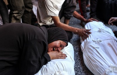 ޣައްޒާގައި މިއަދު 56 މީހަކު ޝަހީދުކޮށްލައިފި