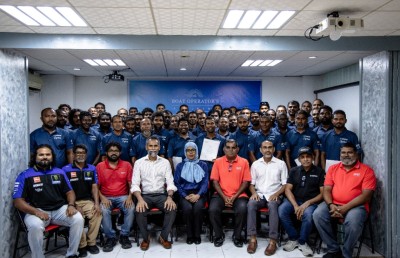 އެލިއާ އިން ބޯޓު އޮޕަރޭޓަރުން ތަމްރީން ކުރުމުގެ ޕްރޮގްރާމް ނިމިއްޖެ