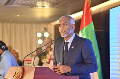އެއާޕޯޓު މަޝްރޫއަށް ދިން އެހީއިން ޔޫއޭއީއަކީ ތަރައްގީގައި ބަރޯސާވެވޭނެ ގައުމެއްކަން ހާމަވެއްޖެ: ރައީސް