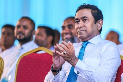 މަޖިލިސް އިންތިޚާބުގެ ކެމްޕެއިންގައި ޔާމީންގެ ފޮޓޯ ބޭނުން ނުކުރަން އެދެފި