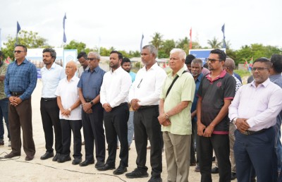 ކުޑަހުވަދޫގައި އާރުސީސީން ހަދާ ފްލެޓްތަކުގެ މަސައްކަތް ފަށައިފި