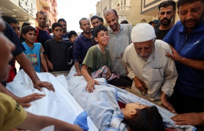 ޣައްޒާގައި ލޭއޮހޮރުވުން ބޮޑު ދުވަހެއް، 57 މީހަކު ޝަހީދުވި