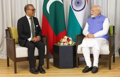 އިންޑިއާގެ ގުޅުމަށް ނަޝީދު އަބަދުވެސް ވަކާލާތުކުރައްވާ: މޯދީ