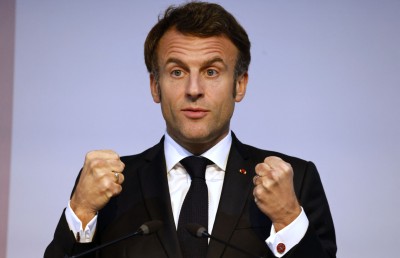 ފްރާންސުން ފަލަސްތީނުގެ ދައުލަތް ބަލައިގަންނާނަން: މެކްރޮން