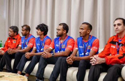 ޓީޓީ ފިރިހެން ޓީމަށް ދެކުނު އޭޝިއާގެ މުބާރާތަކުން ފުރަތަމަ ފަހަރަށް މެޑަލް