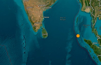 އިންޑިއާގެ ނިކޮބާ އައިލެންޑްސްއަށް ބިންހެލުމެއް އަތުވެއްޖެ؛ ރާއްޖެއަށް ނުރައްކަލެއް ނެތް!