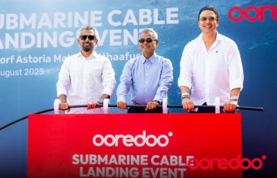 އުރީދޫން ސަބްމެރިން ކޭބަލް އެޅި ފުރަތަމަ ރިސޯޓަކަށް އިތާފުށި