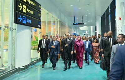 ގައުމުގެ ތަރައްގީ އަށް އެންމެން ގުޅިގެން މަސައްކަތް ކުރުމަށް ރައީސް އެދިވަޑައިގެންފި