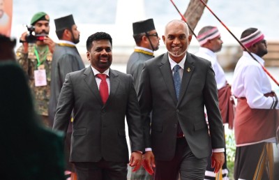 ރަސްމީ ދަތުރުފުޅަށް ފަހު ލަންކާގެ ރައީސް ފުރާވަޑައިގެންފި