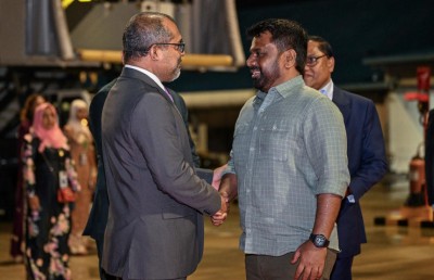 ރަސްމީ ދަތުރުފުޅަށް ފަހު ލަންކާގެ ރައީސް ފުރާވަޑައިގެންފި