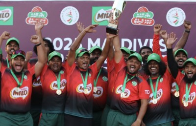 ގައުމީ ކްރިކެޓް މުބާރާތުގެ ޗެމްޕިއަންކަން މާލޭ ސްޕޯޓްސް ކްލަބަށް