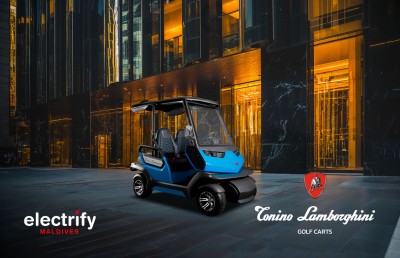 އިލެކްޓްރިކް ގޮލްފް ކާޓުގެ އެކްސްކްލޫސިވް ޑީލަރަކަށް އިލެކްޓްރިފައި މޯލްޑިވްސް