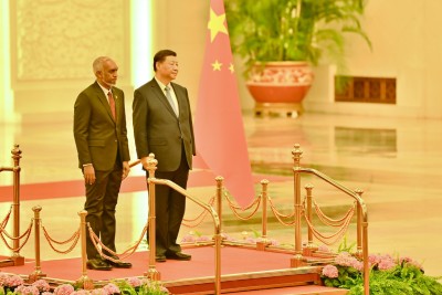 ރާއްޖޭގެ ދާޚިލީ ކަންކަމަށް ބޭރުގެ ބަޔަކު ނުފޫޒު ފޯރުވުމާ ދެކޮޅު: ޗައިނާ