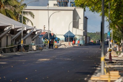 އަމީނީ މަގުގައި ތާރު އަޅައި ނިންމާލައިފި، ހަފުތާއެއް ތެރޭ ހުޅުވަނީ