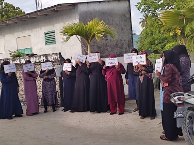 ދަނބިދޫ ބެލެނިވެރިންގެ މުޒާހަރާ 5 ދުވަހަށްފަހު ހުއްޓައިލައިފި