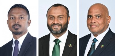 ރުހުން ނުދިން ތިން ވަޒީރުން އަލުން މަގާމަށް އައްޔަން ކުރައްވައިފި