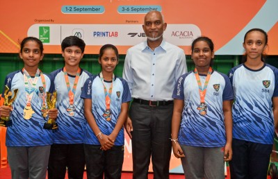 ދިރާގު މޯލްޑިވްސް އޯޕަން ބެޑްމިންޓަން މުބާރާތުގެ އޯޕަން ޗެމްޕިއަންކަން ނިބާލް އާއި ނަބީހާ އަށް