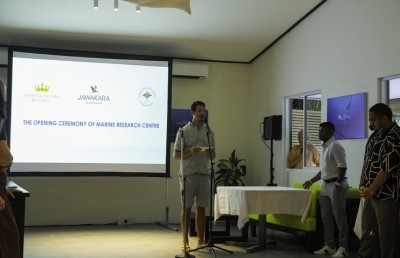 ޗަމްޕާގެ ޖަވަކަރާގައި ހުޅުވި މެރިން ރިސާޗު ސެންޓަރާ އެކު މުހިންމު ދިރާސާތަކެއް