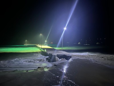 ފުލިދޫ ފާލަމަށް އަރައި ފޭބުން ނުރައްކާތެރިވެފައި؛ މަރާމާތަށް އެމްޓީސީސީގެ ޓީމެއް ދަނީ