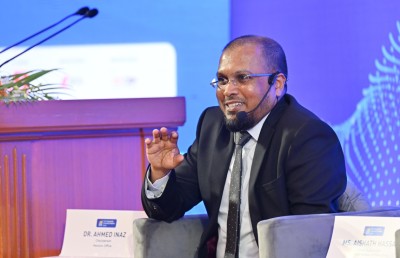 މާލީބާޒާރަށް އޮތް އެންމެ ބޮޑު އެއް ގޮންޖެހުމަކީ ކޯޕަރޭޓް ސެކްޓާ ރަނގަޅަށް ފަހުމުވާ ޖުޑީޝަރީއެއް ނެތުން: އިނާޒް