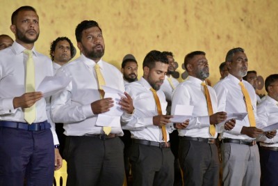 އެމްޑީޕީގެ މަޖިލިސް ކެންޑިޑޭޓުން ޕާޓީ ބަދަލު ނުކުރާނެ ކަމަށް ﷲ ގަންދީ ހުވާކުރުވައިފި