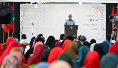 ތުޅާދޫ އެއާޕޯޓު މަޝްރޫއަށް ބަދަލު ގެނެސް ފުރިހަމަ އެއާޕޯޓެއް ތަރައްްގީކޮށްދޭނަން: ރައީސް