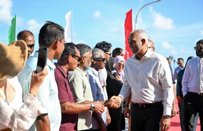 ފުލިދު އަށް އުފާވެރި ދުވަހެއް، ދިގު އިންތިޒާރަކަށް ފަހު ބަނދަރުގެ މަސައްކަތް ފަށައިފި