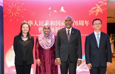 ރާއްޖެ ފަދަ ކުދި ގައުމުތަކުގެ ހައްގުގައި ޗައިނާގެ ދައުރަށް ރައީސްގެ ތައުރީފު