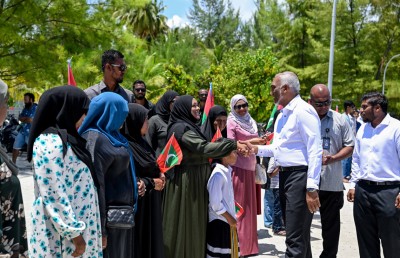 ބޮޑެތި ރަށްރަށަށް ބަދަލުވާން ހިތްވަރު ދެން: ރައީސް