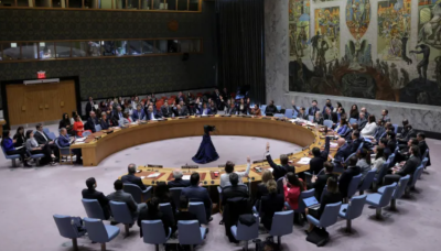 ޣައްޒާއަށް ދެމުން އަންނަ ހަމަލާތައް ވަގުތުން ހުއްޓައިލަން ގޮވައިލައި އދ.ގެ ސަލަމާތީ މަޖިލީހުން ގަރާރެއް ފާސްކޮށްފި