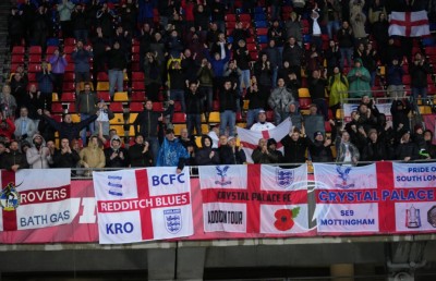 އިންގްލެންޑް ވޯލްޑް ކަޕަށް، ޓުޗެލް އަށް ސަޕޯޓަރުންގެ ޖަވާބު