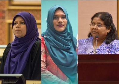 މަޖިލީހުގައި އަންހެން މެންބަރުންގެ އަދަދު ދަށަށް؛ މިފަހަރު 3