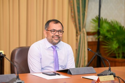 ރަސްމީ ދަތުރުފުޅެއްގައި މިނިސްޓަރު ޒަމީރު މާދާމާ އިންޑިއާއަށް