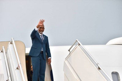 ރައީސް ވަރަށް އަވަހަށް އިންޑިއާއަށް ދަތުރުފުޅެއް ކުރައްވާނެ ކަމުގެ އިޝާރާތެއް