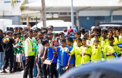 ފީފާގެ ރައީސް އިންފަންޓީނޯ ރާއްޖެ ވަޑައިގެންފި