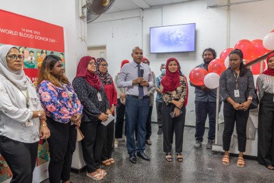 ސަން ސިޔާމް ރިސޯޓްސްގެ އަހަރީ ދުވަހާ ދިމާކޮށް، ތެލަސީމިއާ ކުދިންނަށް ޒިޔާރާތްކޮށްފި