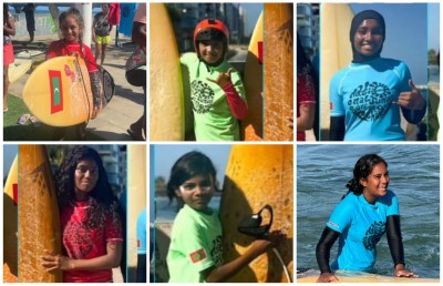 ޖޫނިއާ އަންހެން ސާފަރުން ފުރަތަމަ ފަހަރަށް ވާދަވެރި މުބާރާތަކަށް