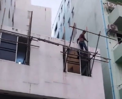 ރައްކާތެރިކަމުގެ ފިޔަވަޅުނާޅައި މަސައްކަތް ކުރި ބަޔަކަށް 500 ރުފިޔާގެ ޖޫރިމަނާއެއް