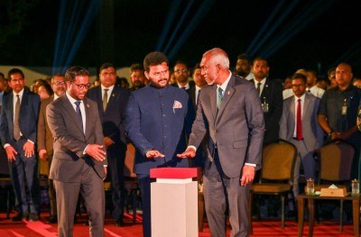 ހަނިމާދޫ އެއާޕޯޓަކީ ރާއްޖެ-އިންޑިއާގެ ގުޅުމަށް ލިބުނު ކުރިއެރުމެއް: ނައިޑޫ