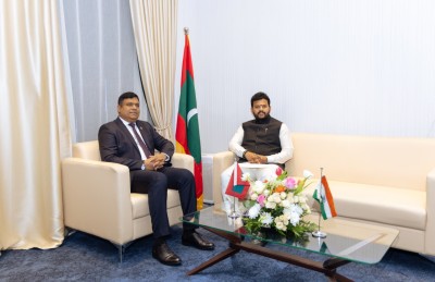 ހަނިމާދޫ އެއާޕޯޓަށް ވައިގެ ދަތުރު އިތުރުކުރަން އިންޑިއާއިން ޓްރާންސްޕޯޓް މިނިސްޓަރާ މަޝްވަރާކޮށްފި