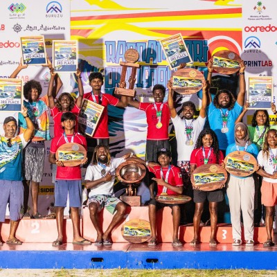 އާޔާ ޖެހިޖެހިގެން ފަސްވަނަ ފަހަރަށް ރަންނަމާރި ޗެލެންޖުގެ ޗެމްޕިއަންކަން ހޯދައިފި