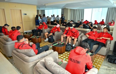 ފަލަސްތީނުގެ ގައުމީ ޓީމަށް ރާއްޖޭން ވީއައިޕީ މަރުހަބާއެއް!