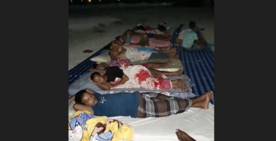 ފިޝަރީޒް ކޮމްޕްލެކްސް ހުއްޓިފައި، މުވައްޒަފުން ނިދަންޖެހުނީ ބޭރުގައި