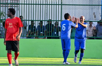 ޒުވާނުންގެ އެދުމާ އެއްގޮތަށް ރައީސް މަންދޫ ފުޓްސަލް ދަނޑު ހުޅުއްވައި ދެއްވައިފި