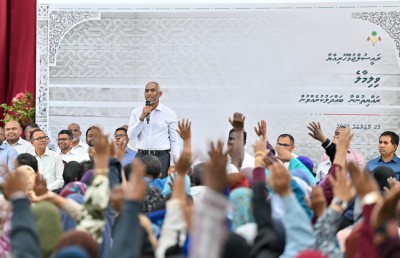 ރައްޔިތުން ކުރަން ބޭނުންވާ ސުވާލު މެމްބަރުން ނުހޯއްދަވަން ރައީސް އެދިވަޑައިގެންފި