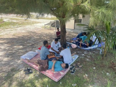 އައްޑޫ ފިޝަރީޒް ކޮމްޕްލެކްސްއަށް ކަރަންޓުދިނުމުގެ މަސައްކަތްދަނީ ކުރަމުން: ފުލުހުން