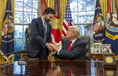 މަމްދާނީއާ ބައްދަލުކުރެއްވުމަށް ފަހު ޓްރަމްޕުގެ ރާގު ބަދަލުވެއްޖެ