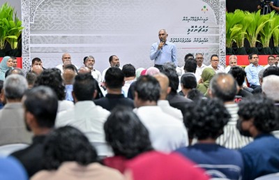 ރަސްމާލެ ހިއްކުން ހަލުވިކުރަން ބޮޑު ޑްރެޖަރެއް، އޭޕްރީލްގައި ނިމޭނެ: ރައީސް