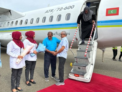 މާމިގިލިން އަބްދުއްރަހީމަށް ގާސިމް ދެންނެވީ ރަތްދޫލައިގެ މަރުހަބާއެއް